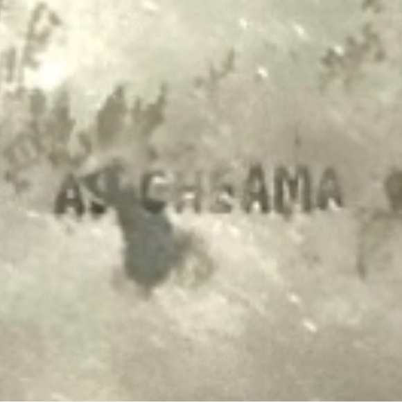 Signed - Angelita Cheama Zuni Vintage Turquoise Coral Sterling Belt Buckle - Picture 5 of 8